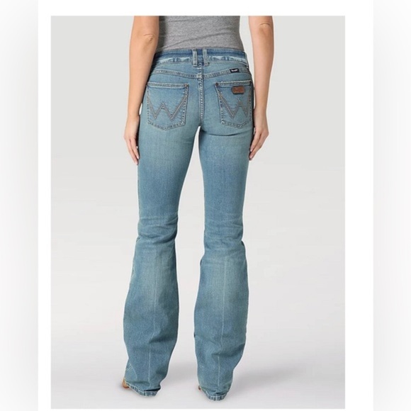 WRANGLER RETRO MAE mid-rise BOOTCUT MADELYN JEANS style 112328368 size 25x36 new - Picture 5 of 5
